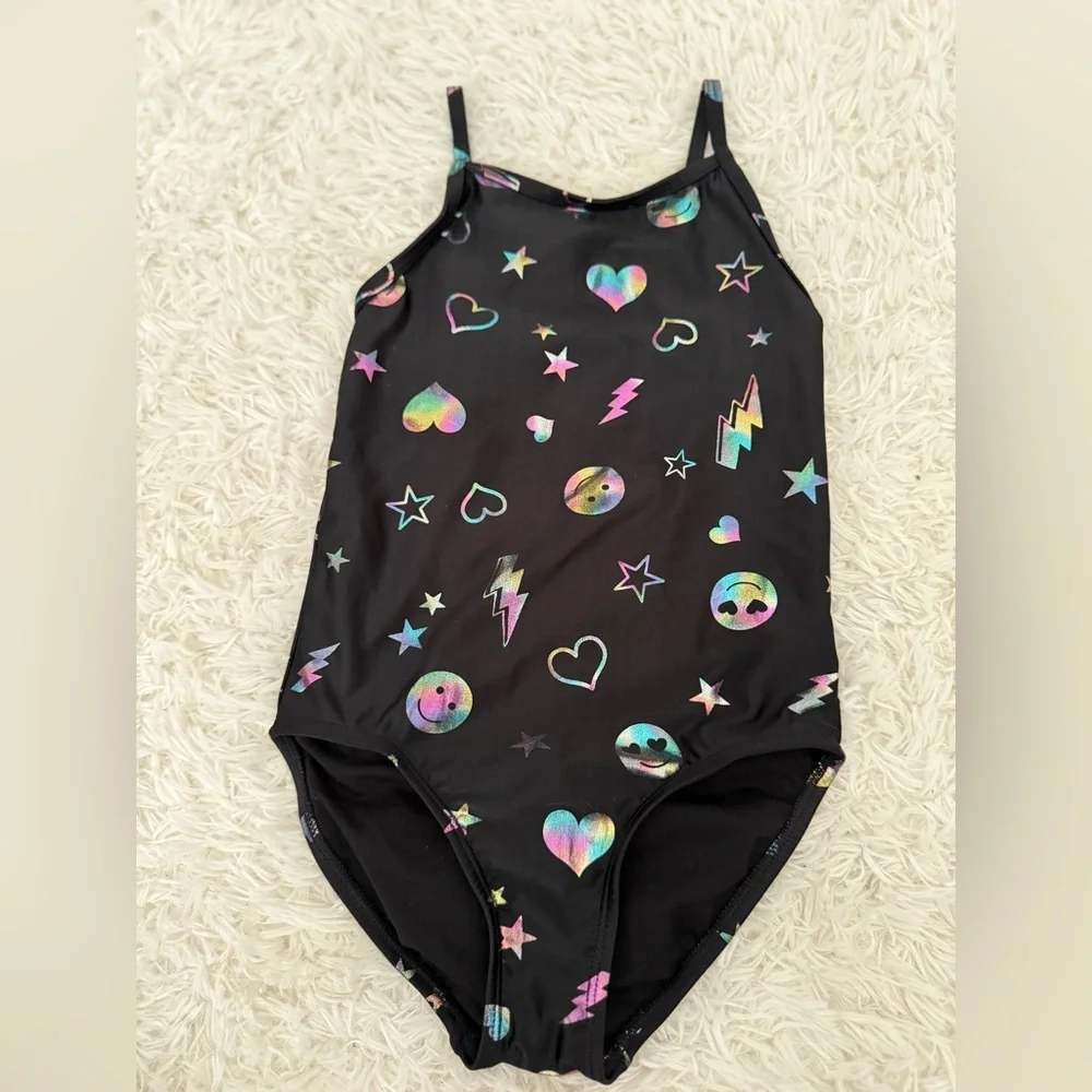 🌈 The Children’s Place Girls Swimsuit One-Piece - Picture 1 of 4